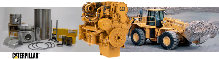 Запчасти для двигателя Caterpillar C18, запчасти на CAT C18 